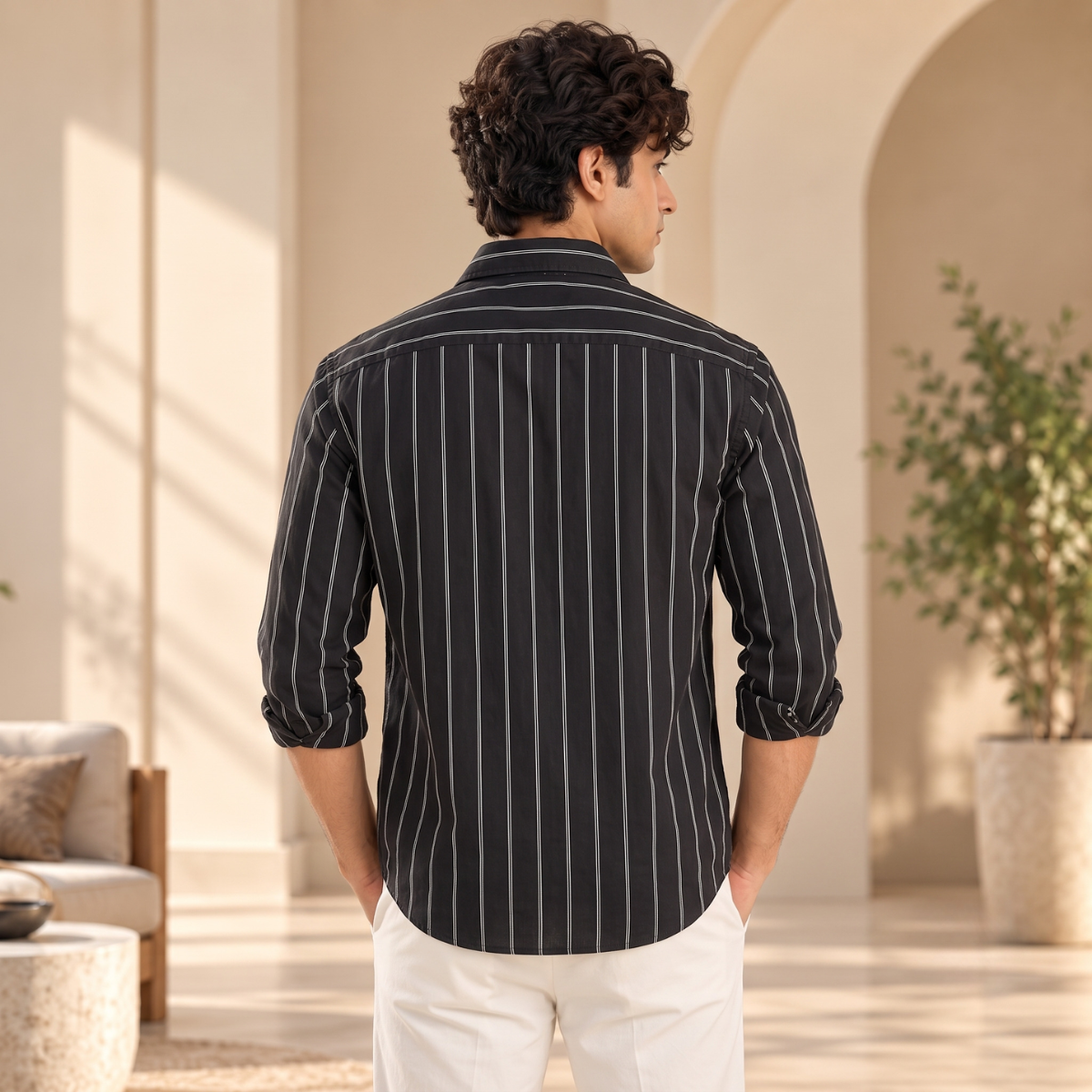 Classic Striped Shirt for Everyday Style ( CS3 )