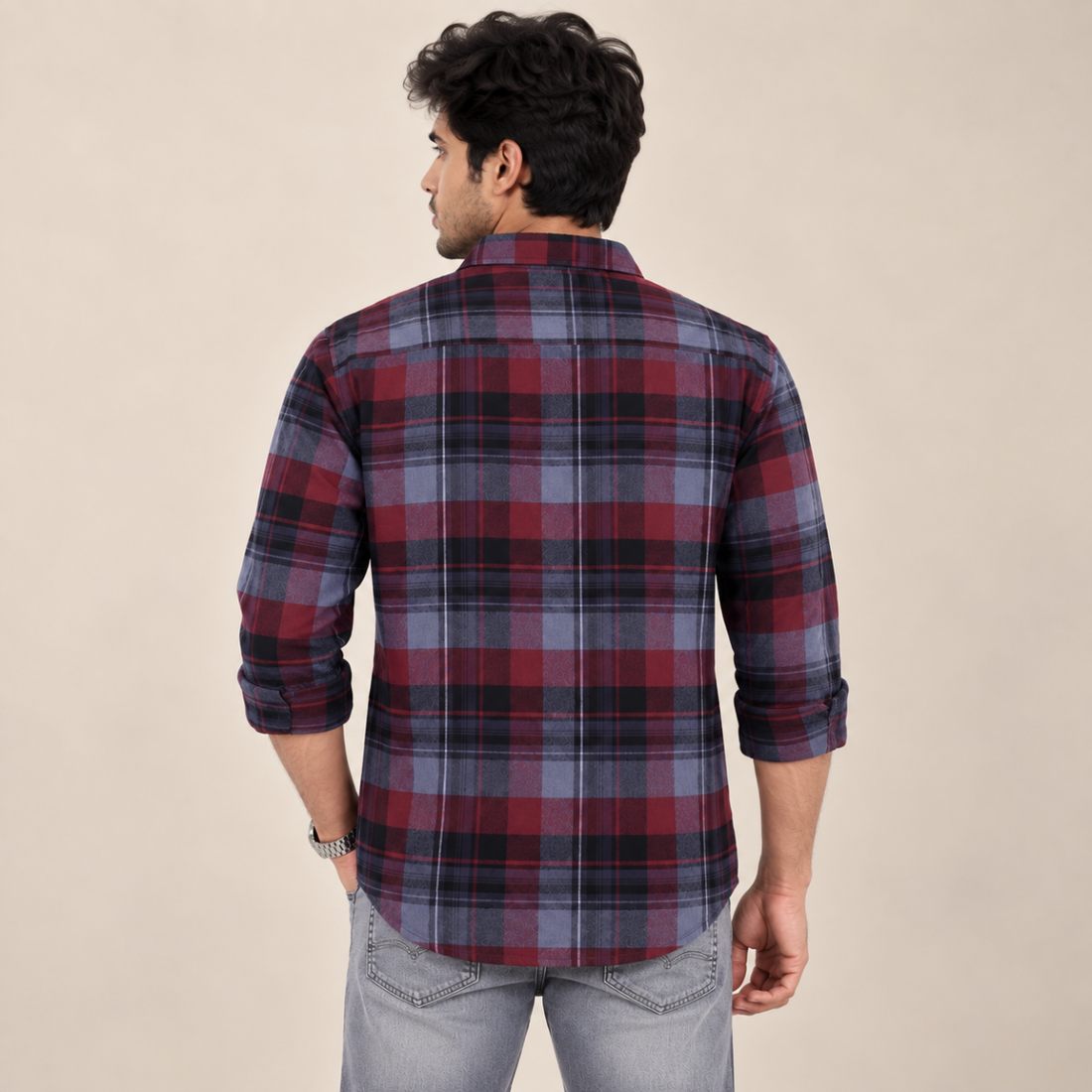 Classic Checked Shirt for Men | C4