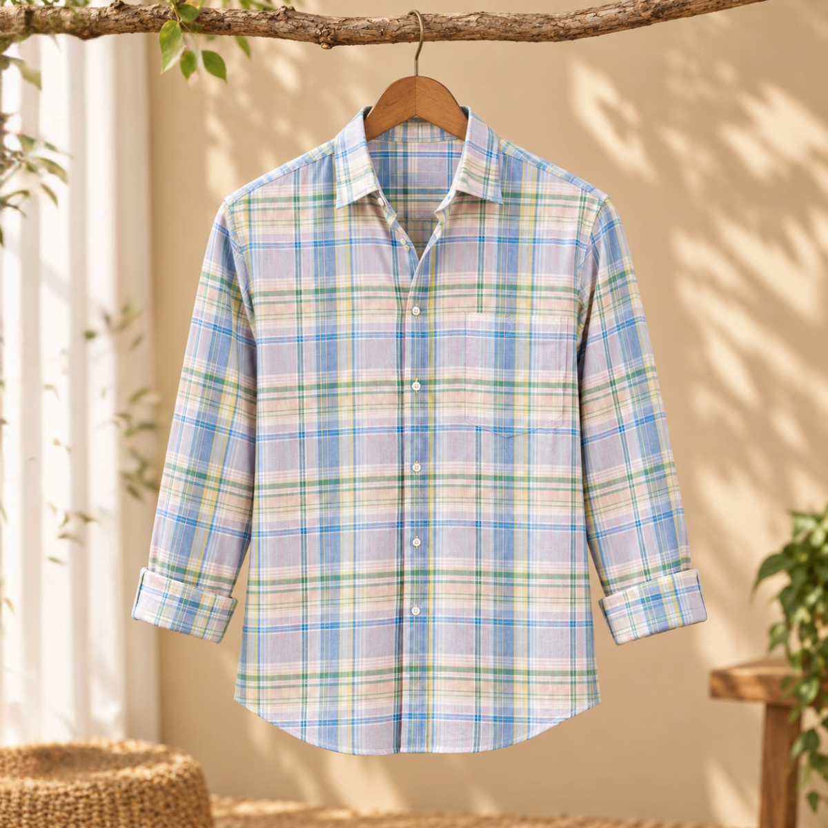 Classic Checked Shirt for Men | C5