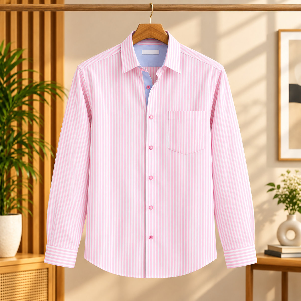 3 Pack Classic Fit Premium Striped Shirts for Men ( SS2 )