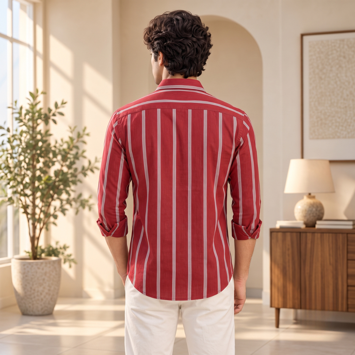 Classic Striped Shirt for Everyday Style ( CS5 )