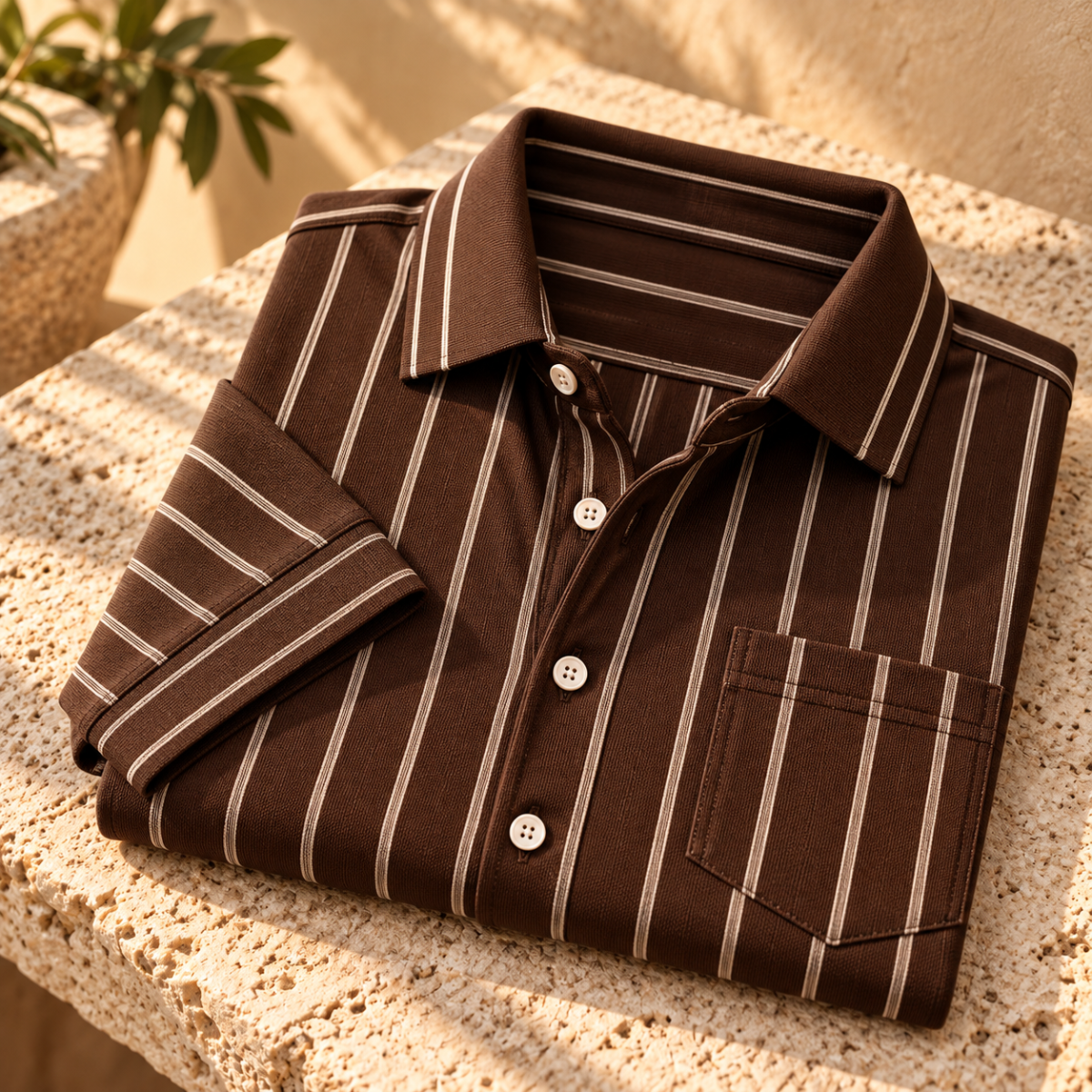 Classic Striped Shirt for Everyday Style ( CS6 )