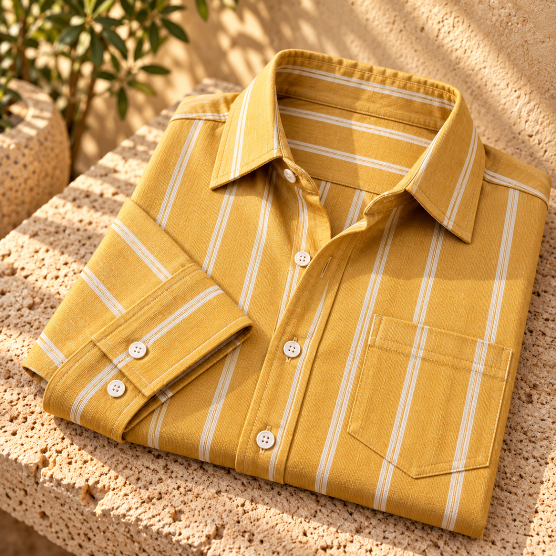 Classic Striped Shirt for Everyday Style ( CS7 )