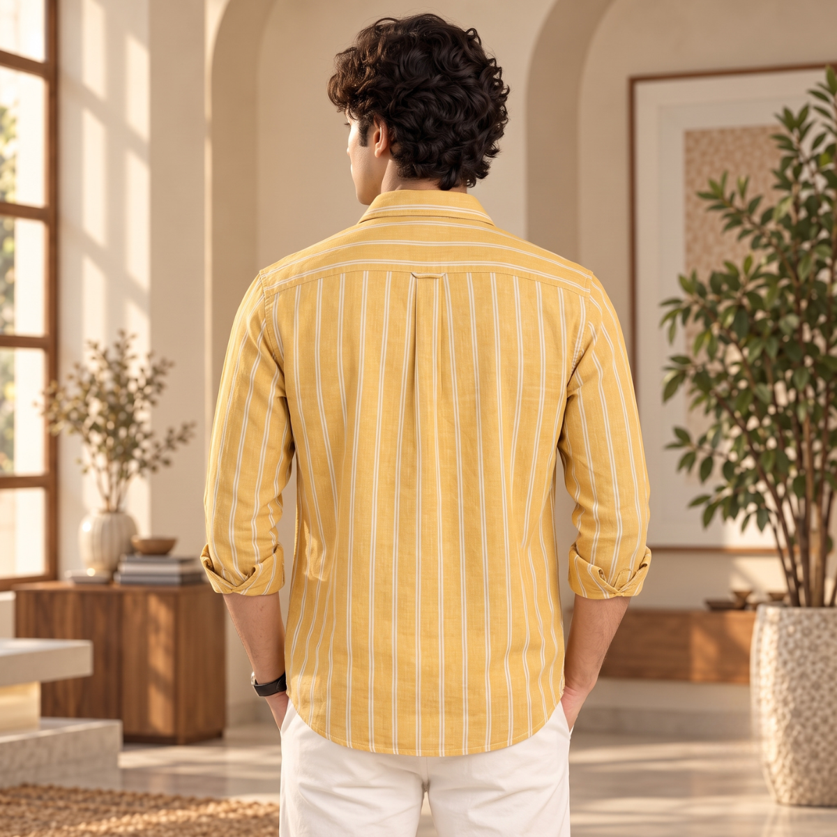 Classic Striped Shirt for Everyday Style ( CS7 )