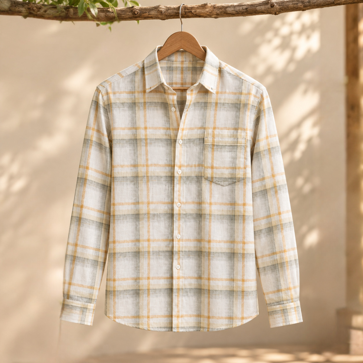 Classic Checked Shirt for Men | C8