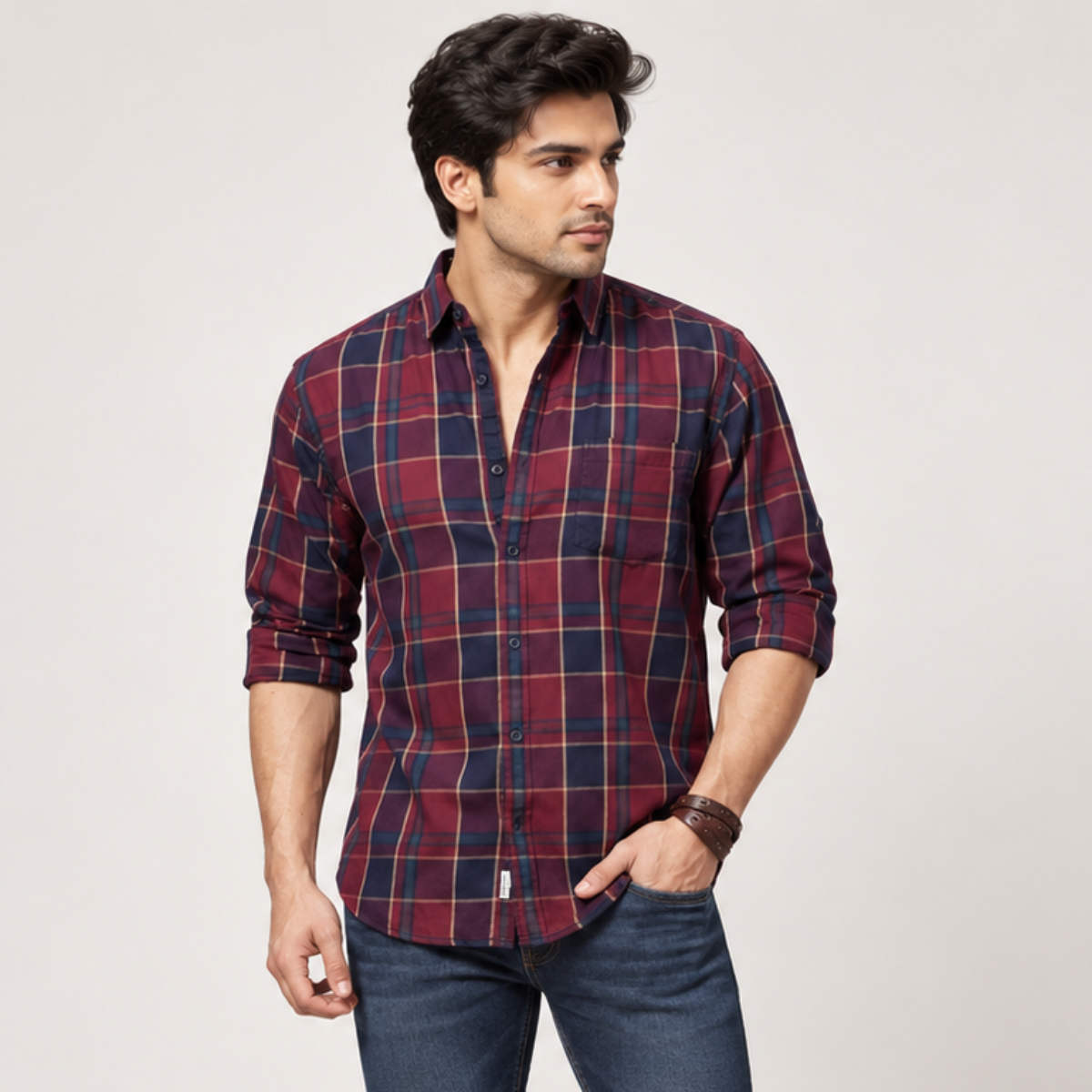 Classic Checked Shirt for Men | C9