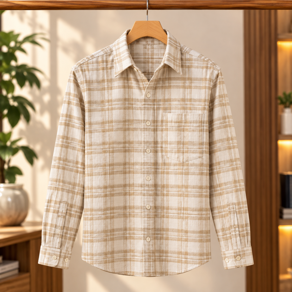 3 Pack Premium Checked Everyday Shirts for Men ( C4 )