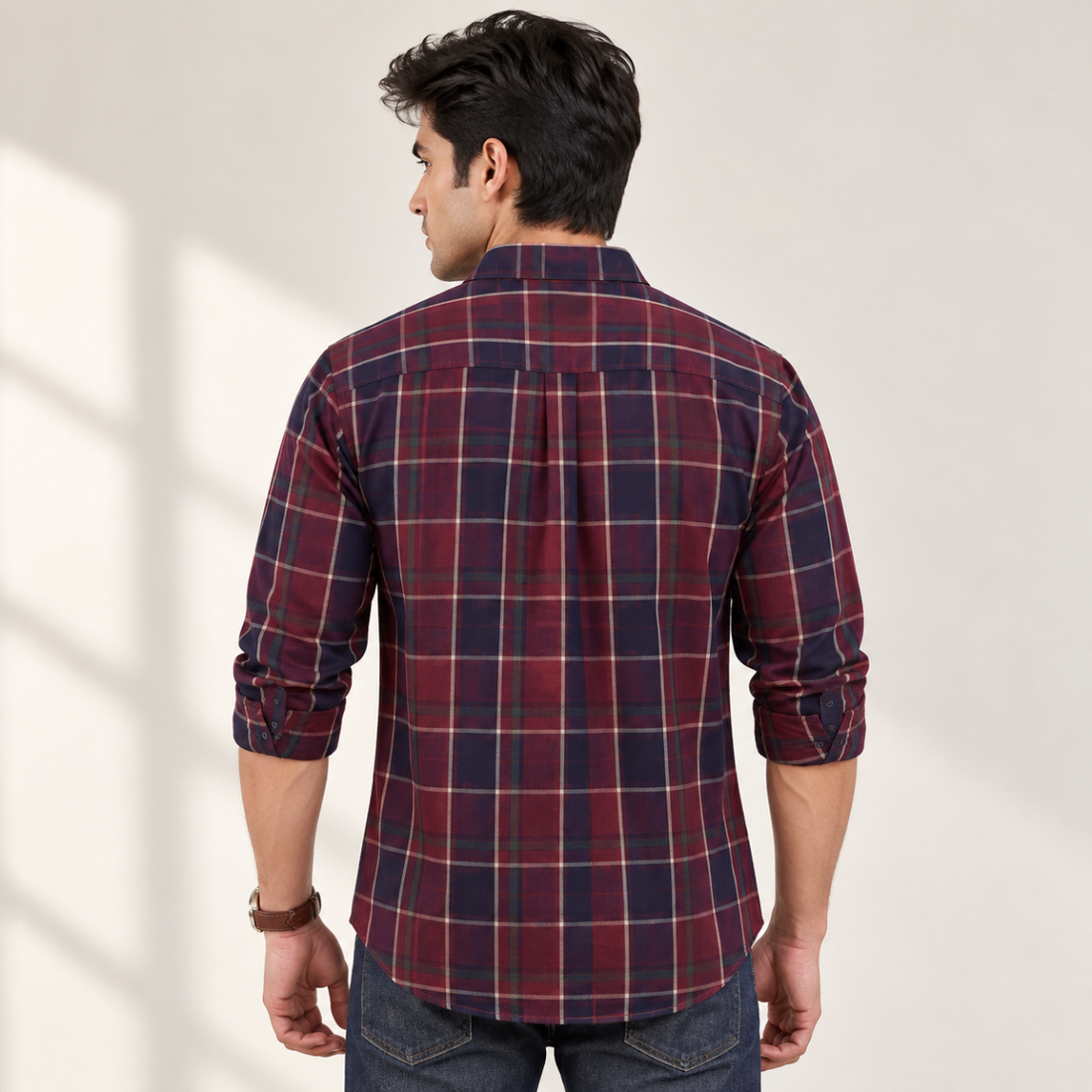 Classic Checked Shirt for Men | C9