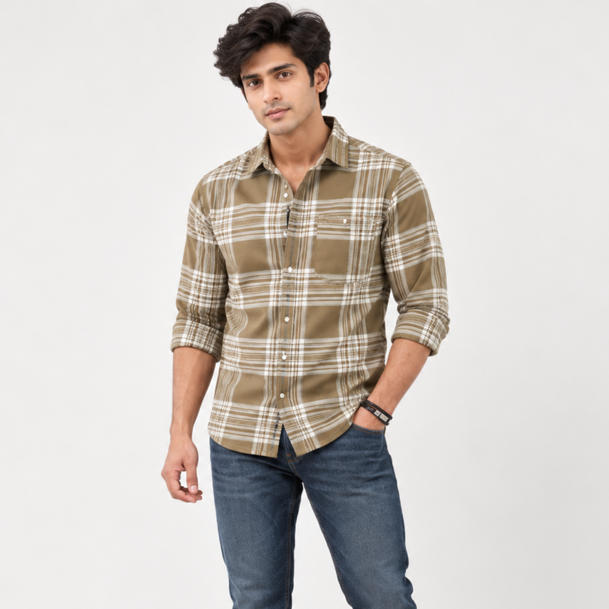 Classic Checked Shirt for Men | C10