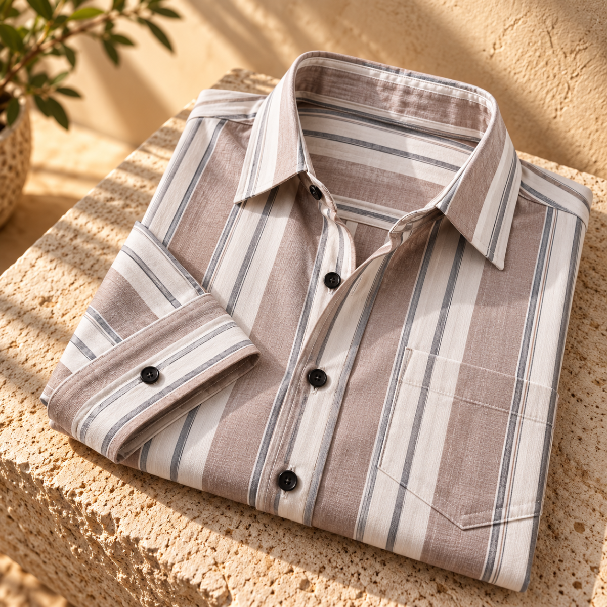 Classic Striped Shirt for Everyday Style ( CS10 )