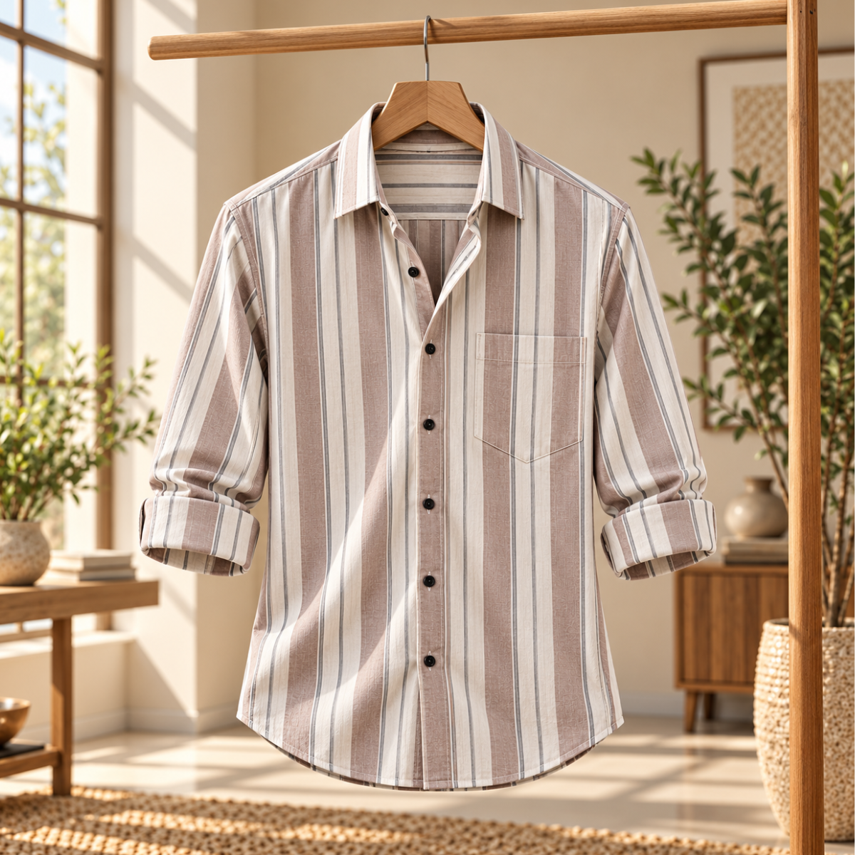 Classic Striped Shirt for Everyday Style ( CS10 )