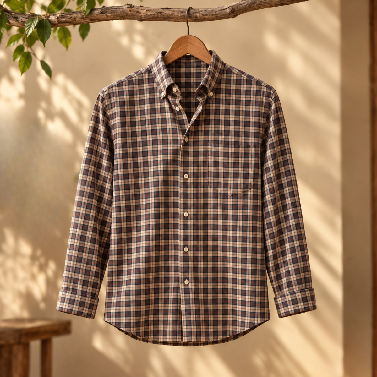 Classic Checked Shirt for Men | C1