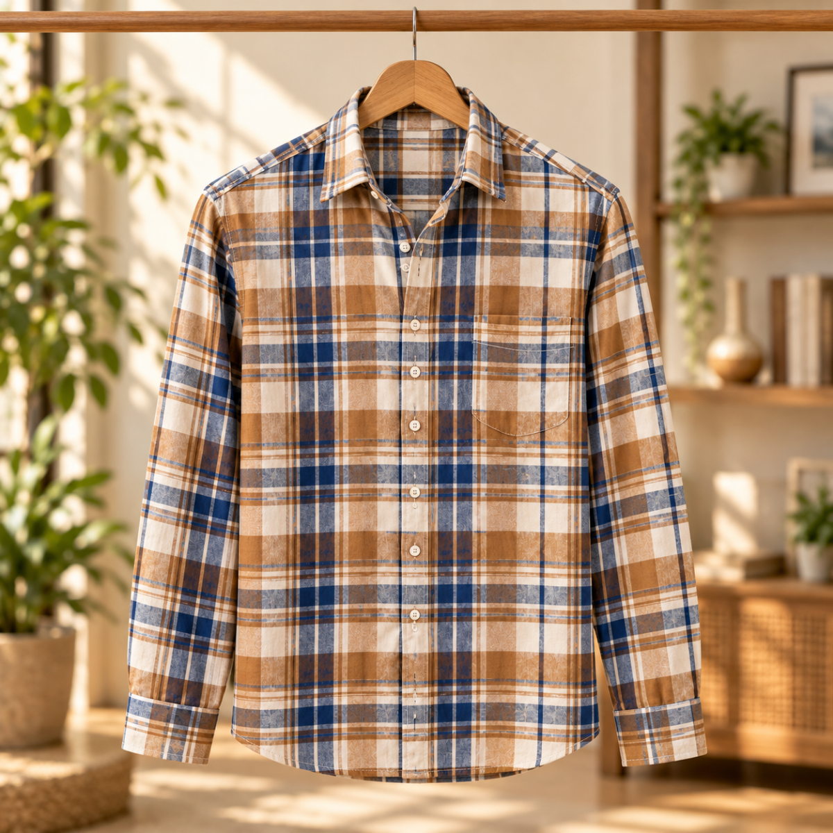 3 Pack Premium Checked Everyday Shirts for Men ( C5 )