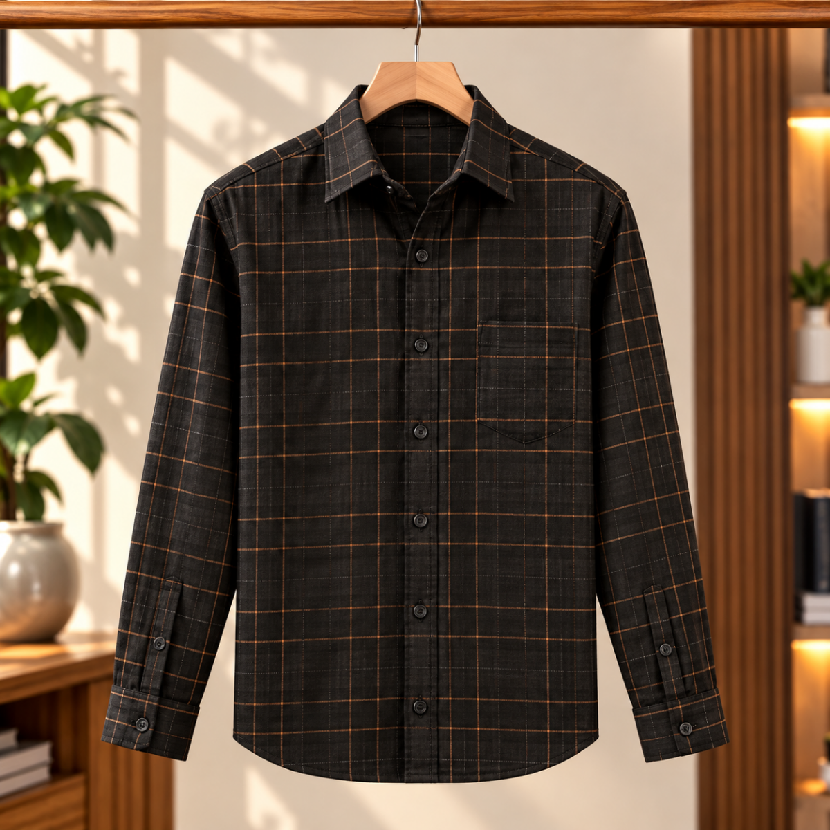 3 Pack Premium Checked Everyday Shirts for Men ( C6 )