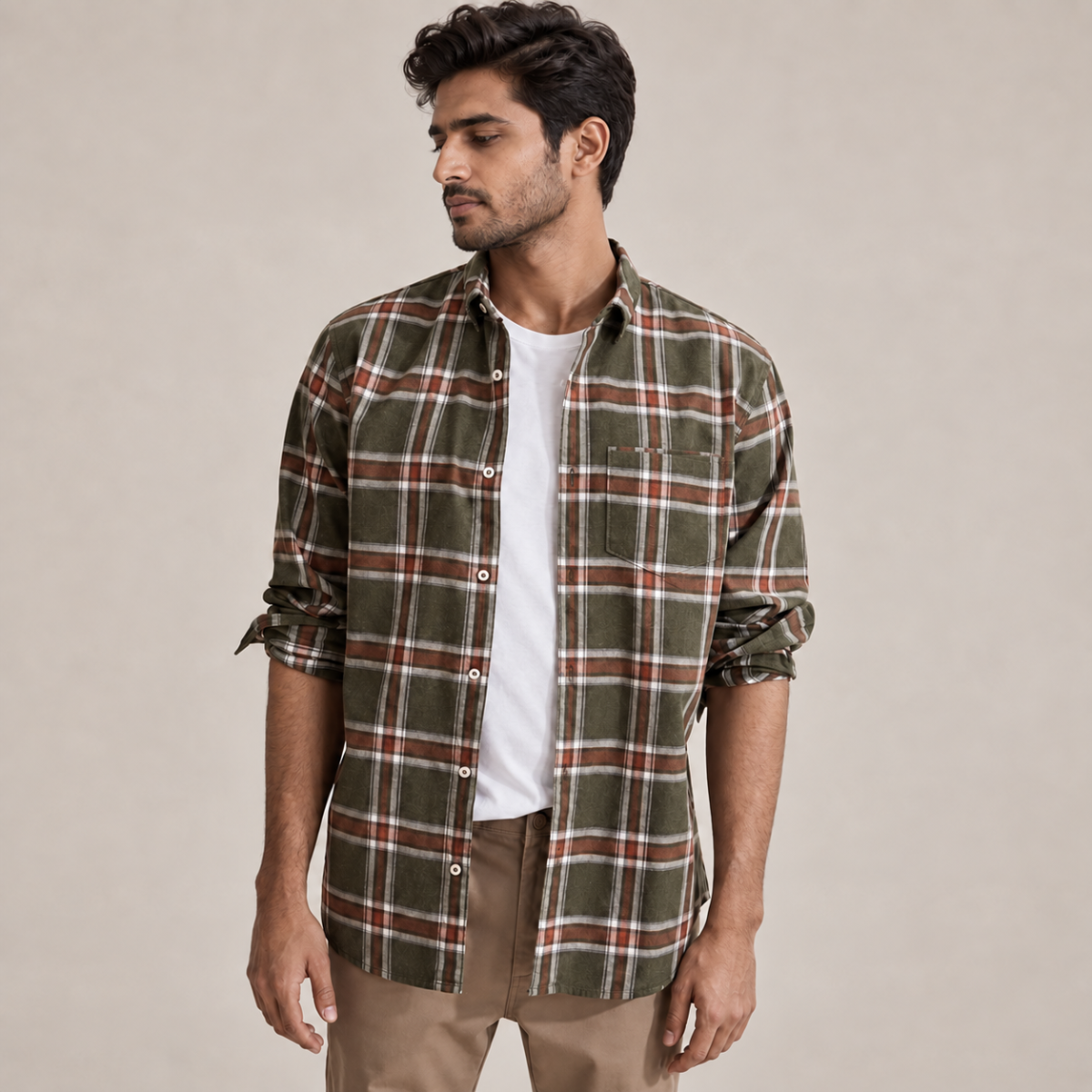 Classic Checked Shirt for Men | C2