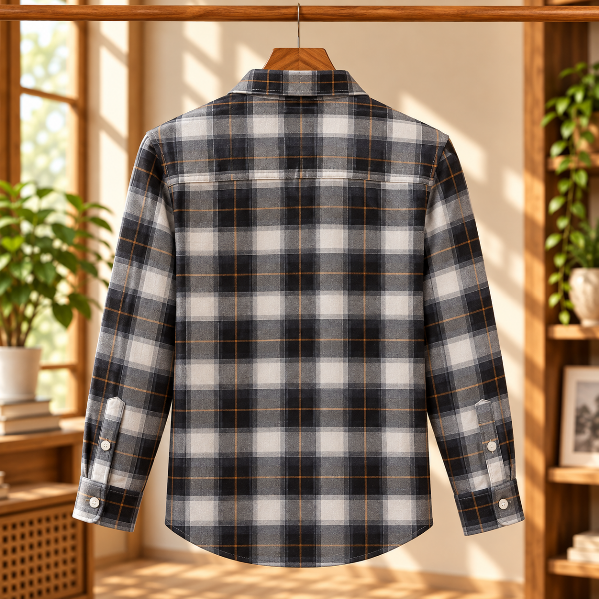 3 Pack Premium Checked Everyday Shirts for Men ( C9 )