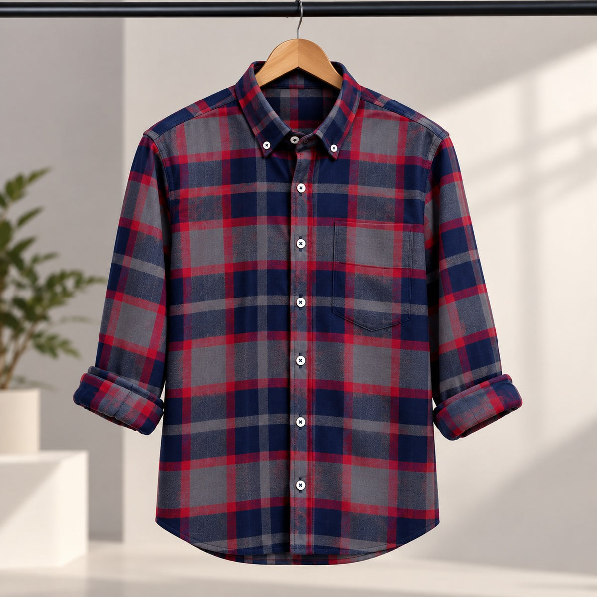 Classic Checked Shirt for Men | C11