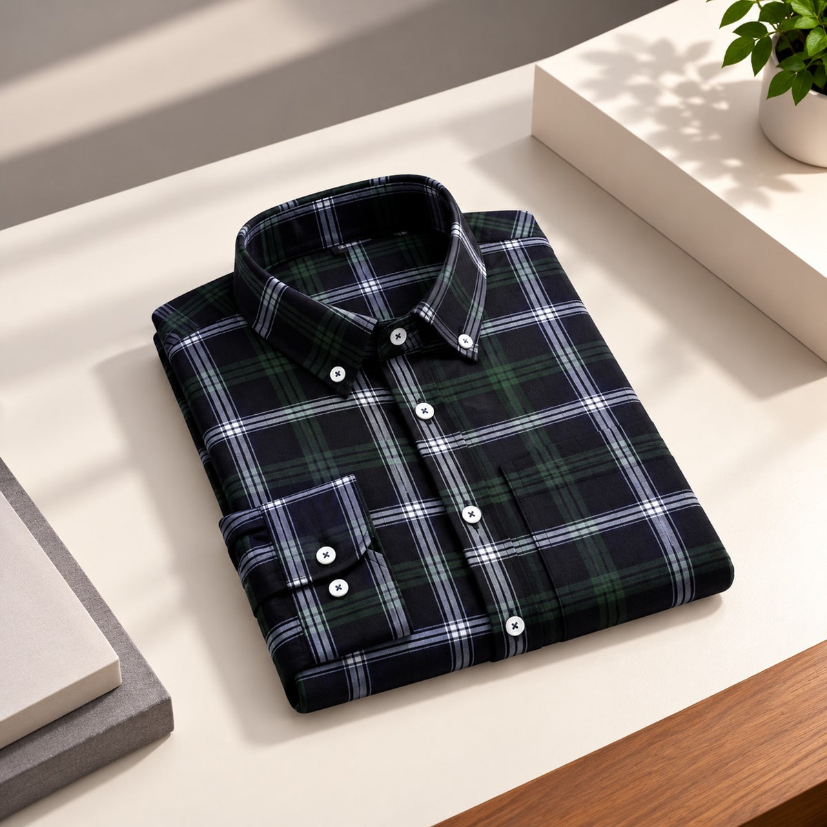 Classic Checked Shirt for Men | C12
