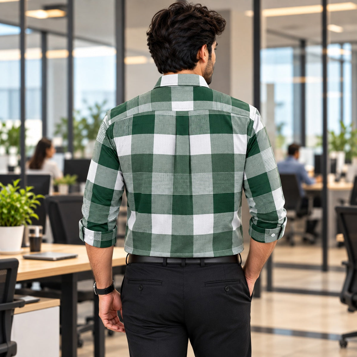 Classic Checked Shirt for Men | C13