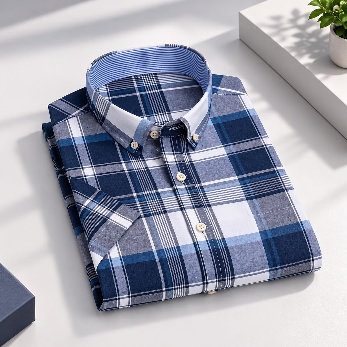 Classic Checked Shirt for Men | C15