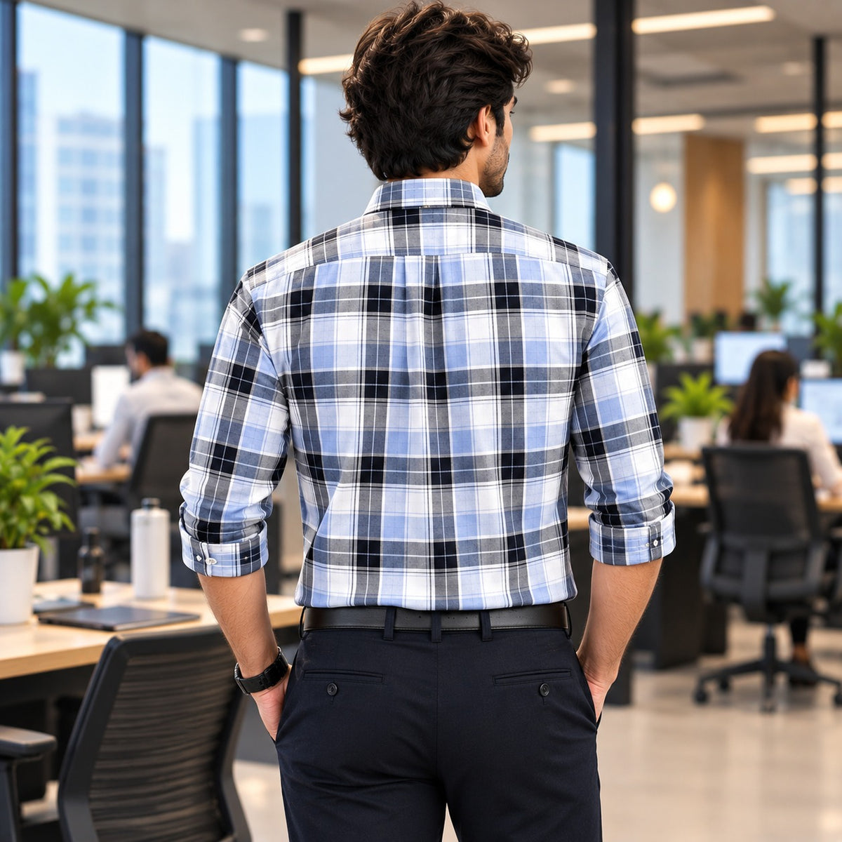 Classic Checked Shirt for Men | C14
