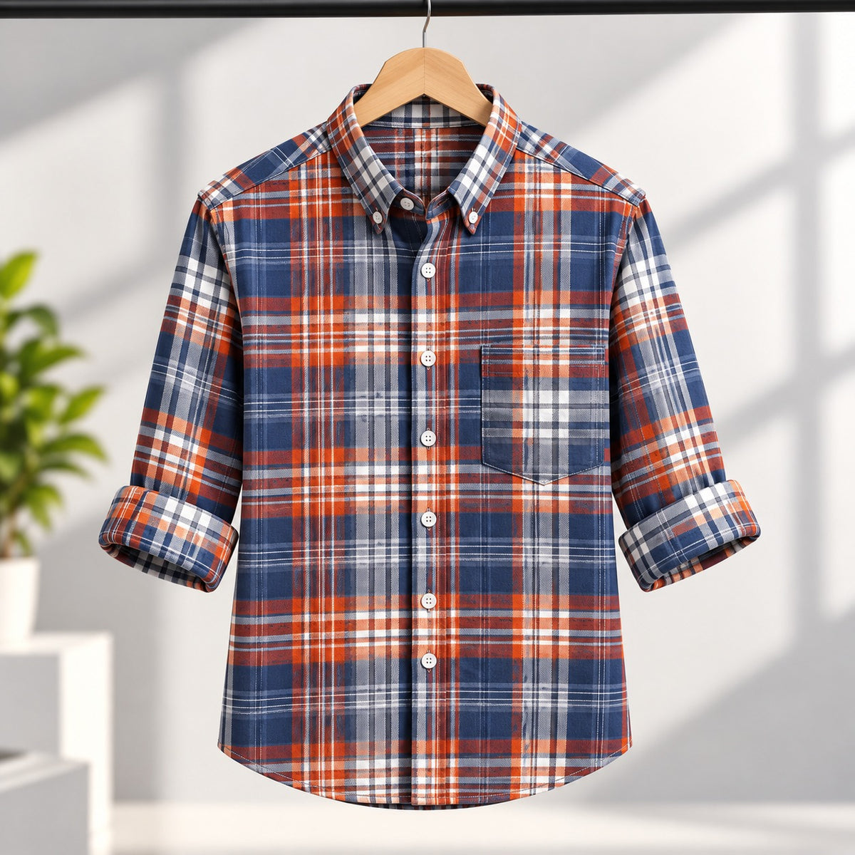 Classic Checked Shirt for Men | C16